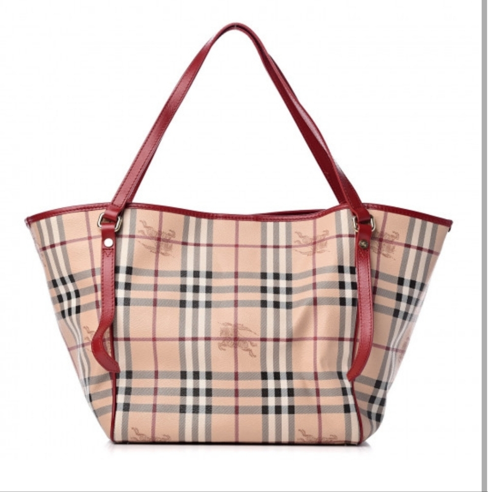 ❣️Burberry Haymarket Check Canterbury Tote❣️
